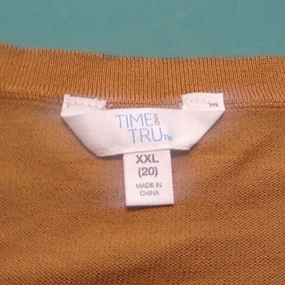 Leopard Print Women's 2X (20) Cardigan - Picture 2 of 6